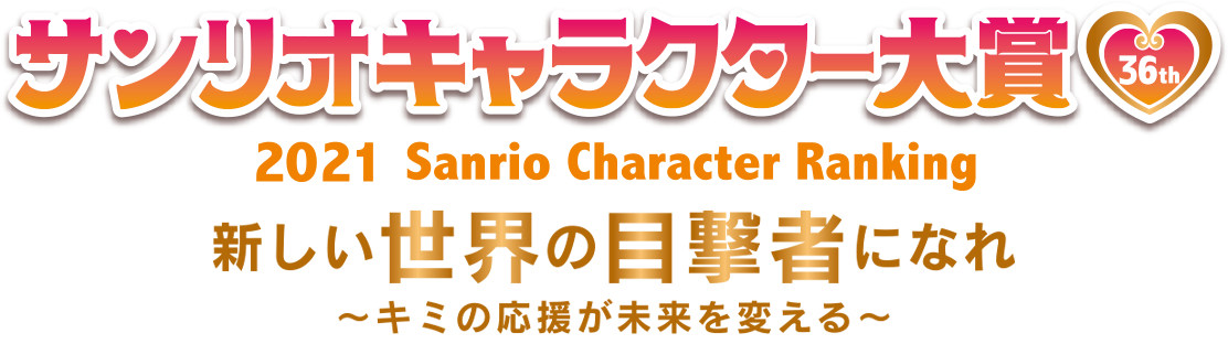 第36回サンリオキャラクター大賞